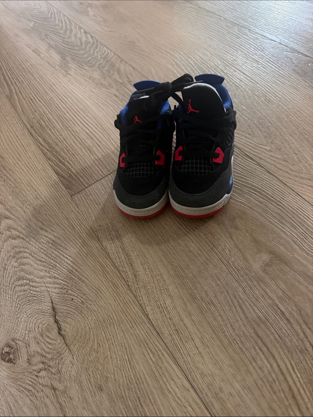 Nike Jordan Kids' Black/Blue/Red Retro Basketball Shoes